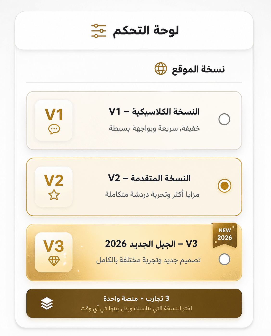V3 Interface